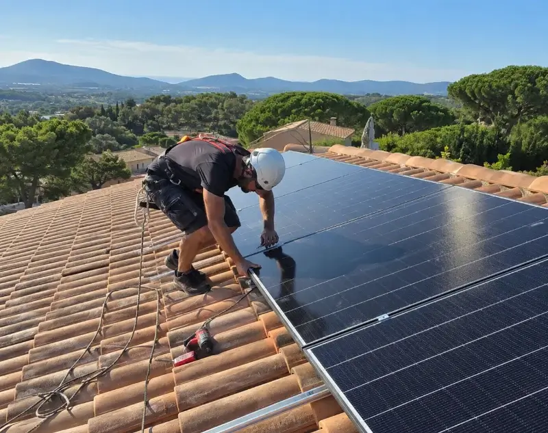 Installateur panneaux solaires Vitrolles-en-Lubéron — pose photovoltaïque sur toiture